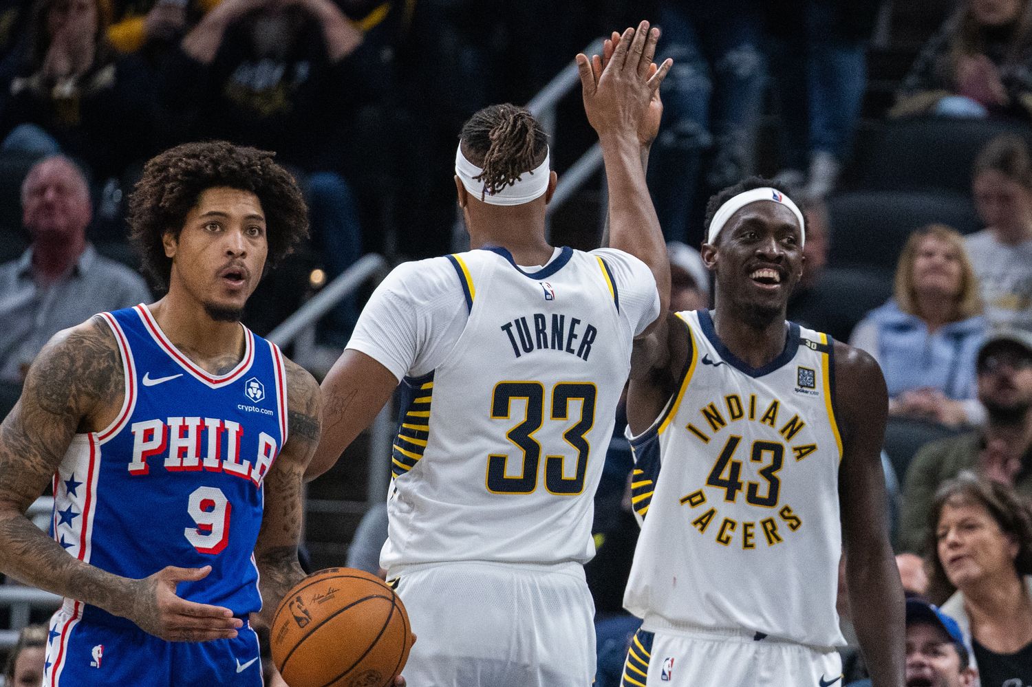 Indiana Pacers Myles Turner Pascal Siakam